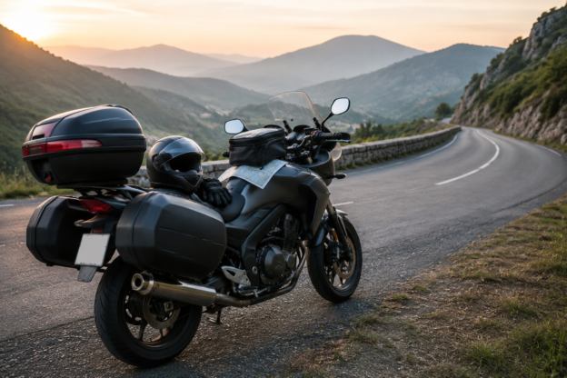 Checklist road trip moto
